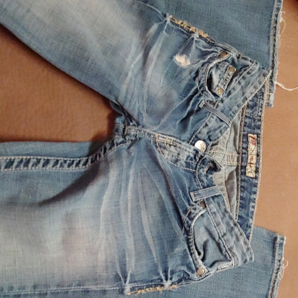 Bke Stella distressed jeans